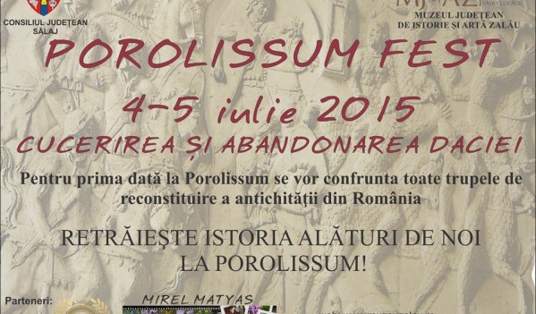 Vezi programul ediției a 5-a a manifestării Porolissum Fest (4-5 iulie) Vezi programul ediției a 5-a a manifestării Porolissum Fest (4-5 iulie)