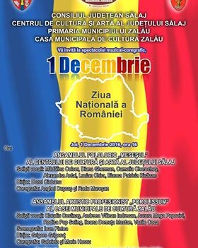 Zalău: Spectacol în cinstea Zilei Naționale a României Zalău: Spectacol în cinstea Zilei Naționale a României