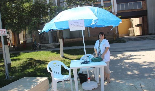 Puncte de hidratare și de asigurare a asistenței medicale, amplasate în Zalău Puncte de hidratare și de asigurare a asistenței medicale, amplasate în Zalău