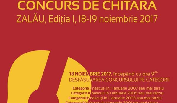 Concurs de chitară la Zalău Concurs de chitară la Zalău