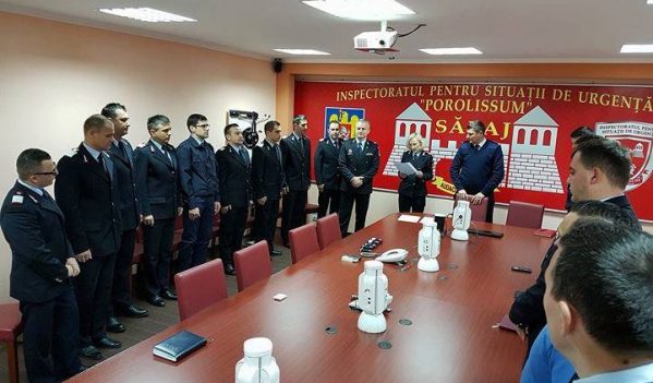 Înaintări în grad la ISU Sălaj Înaintări în grad la ISU Sălaj
