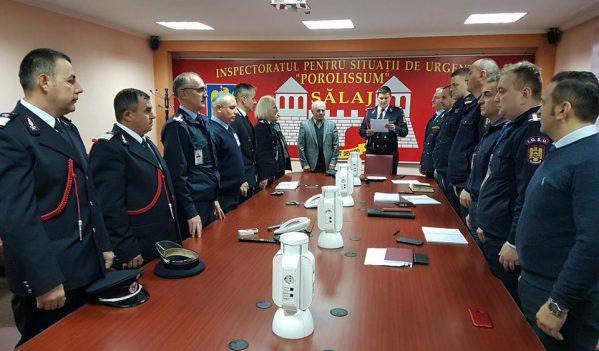 Avansări în grad la ISU Sălaj Avansări în grad la ISU Sălaj