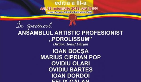 Festivalul Cântecului Patriotic, la Zalău Festivalul Cântecului Patriotic, la Zalău