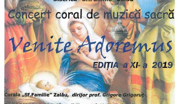 Concert coral de muzică sacră în Zalău Concert coral de muzică sacră în Zalău